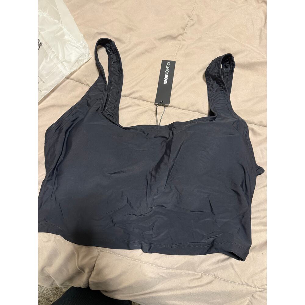 Fashionnova Maui Tank Bikini Top Size 2X- NWT! - Picture 2 of 4